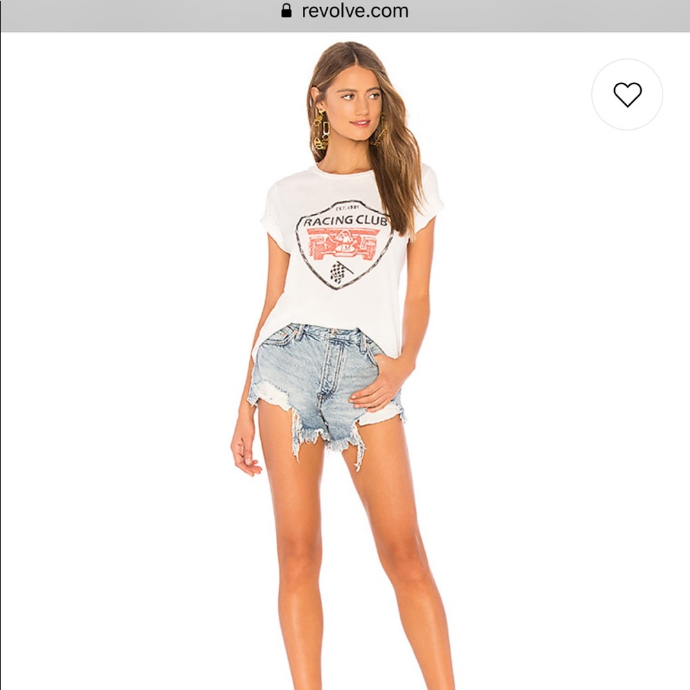 Free People Loving Good Vibrations Short